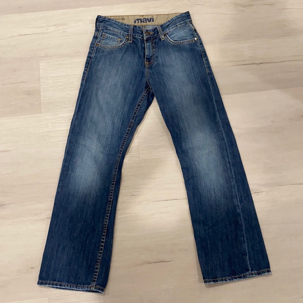 Mavi straight leg jeans size boys 10